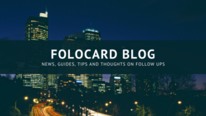 Folocard - Business Card Follow Up Scanner App News and Blog Header