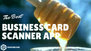 Best Business Card Scanner App Free by Folocard Offline